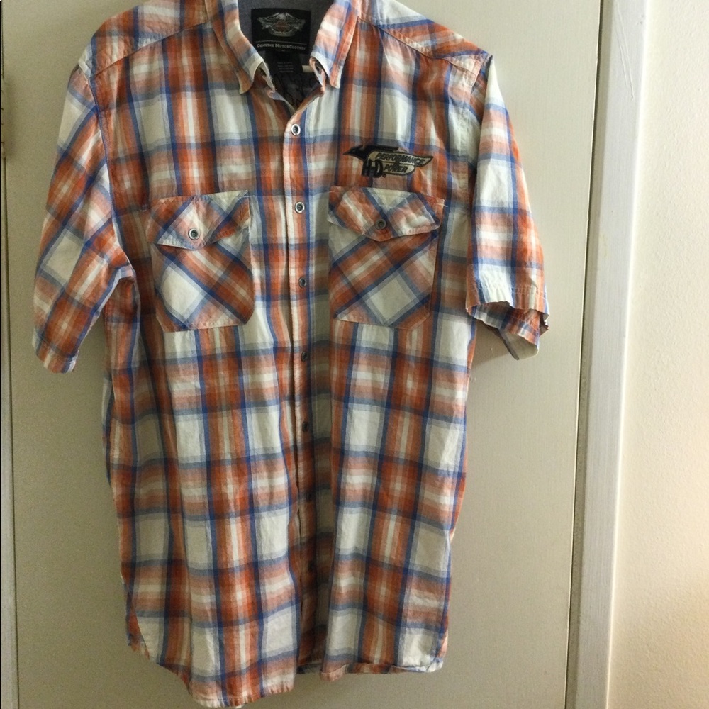 HARLEY DAVIDSON VINTAGE Men’s Shirt ❤️ - Picture 12 of 14
